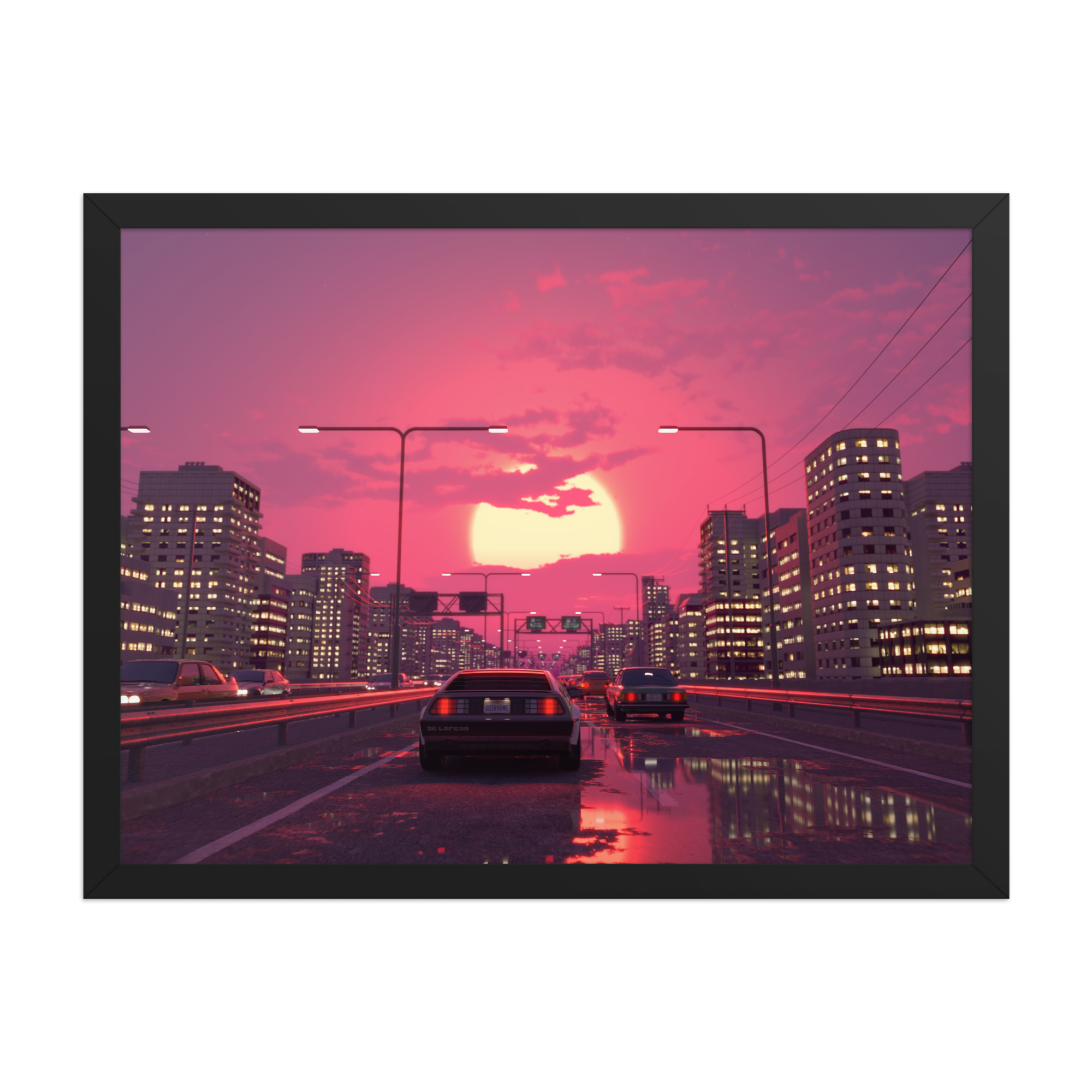 The Drive | Matte Black Frame