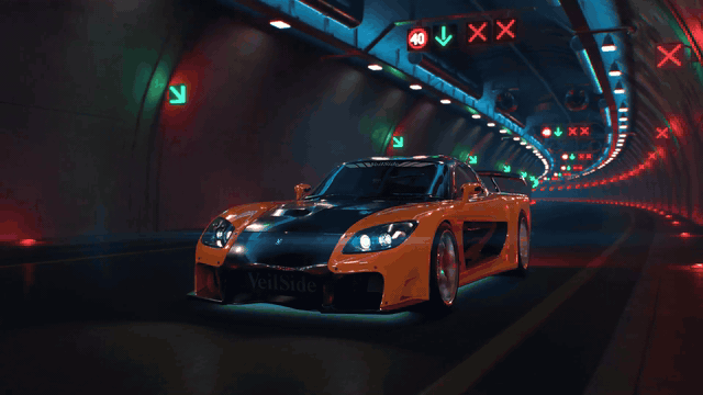 Mazda RX-7 – Ambient Tunnel Drive